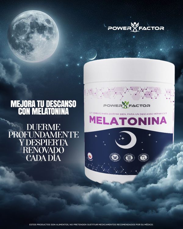 Melatonina en polvo - Frasco 350 G - Imagen 3